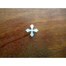 Pearl inlay, white mother of pearl,  ~ 11x11  mm
